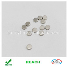 round nickle coating magnetic buttons clothes